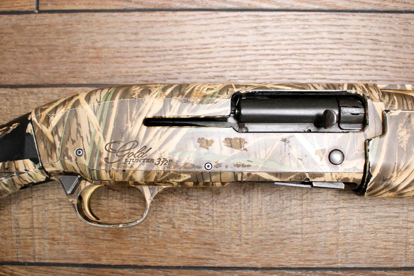BROWNING Gold Hunter 12GA Police Trade-In Semi-Auto Shotgun with Camo Finish