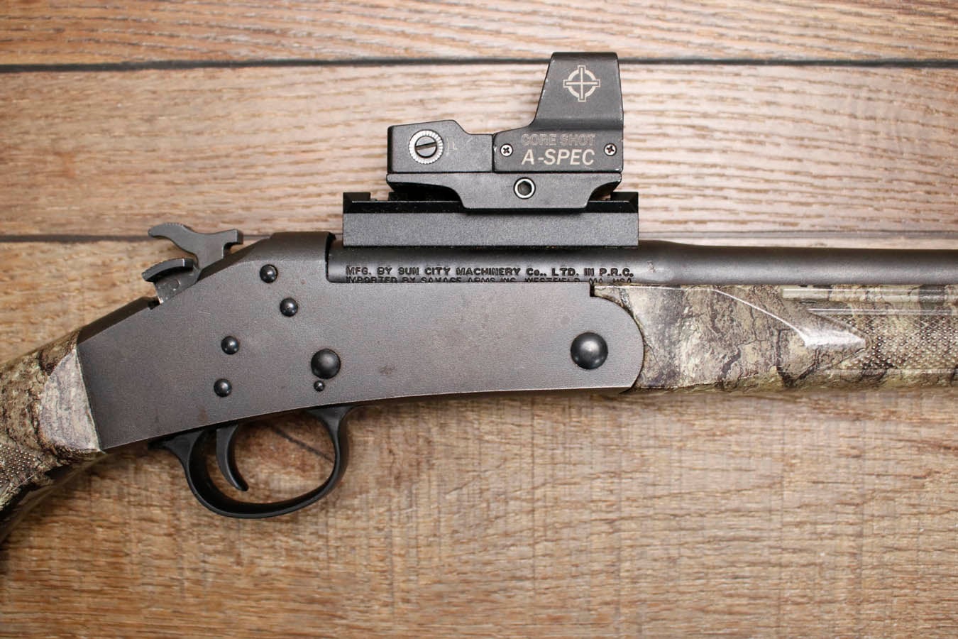 STEVENS 301 410 Bore Police Trade-In Shotgun with Red Dot