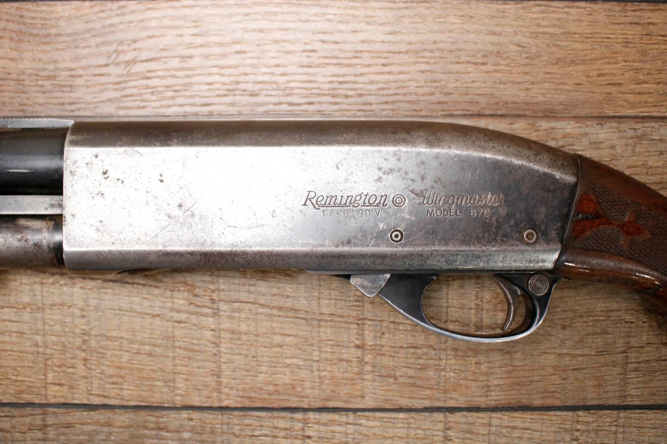 REMINGTON 870 Wingmaster 12GA Police Trade-In Shotgun