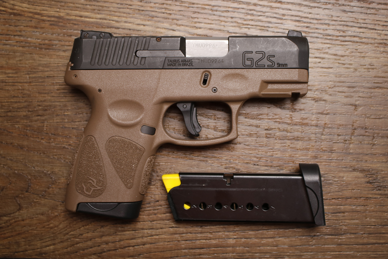 TAURUS G2S 9mm Police Trade-In Pistol with FDE Frame