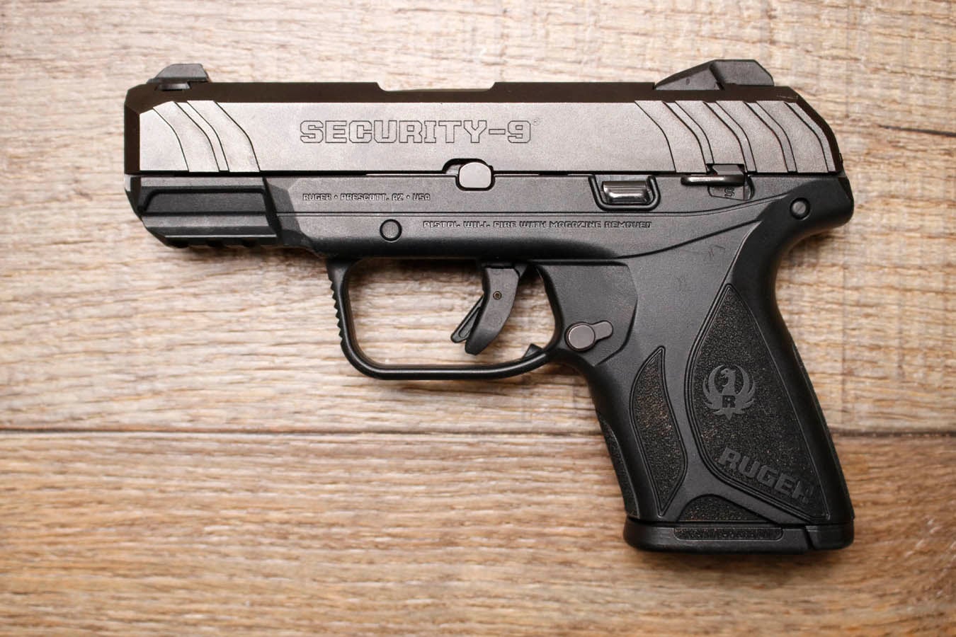 RUGER Security-9 Compact 9mm Police Trade-In Pistol