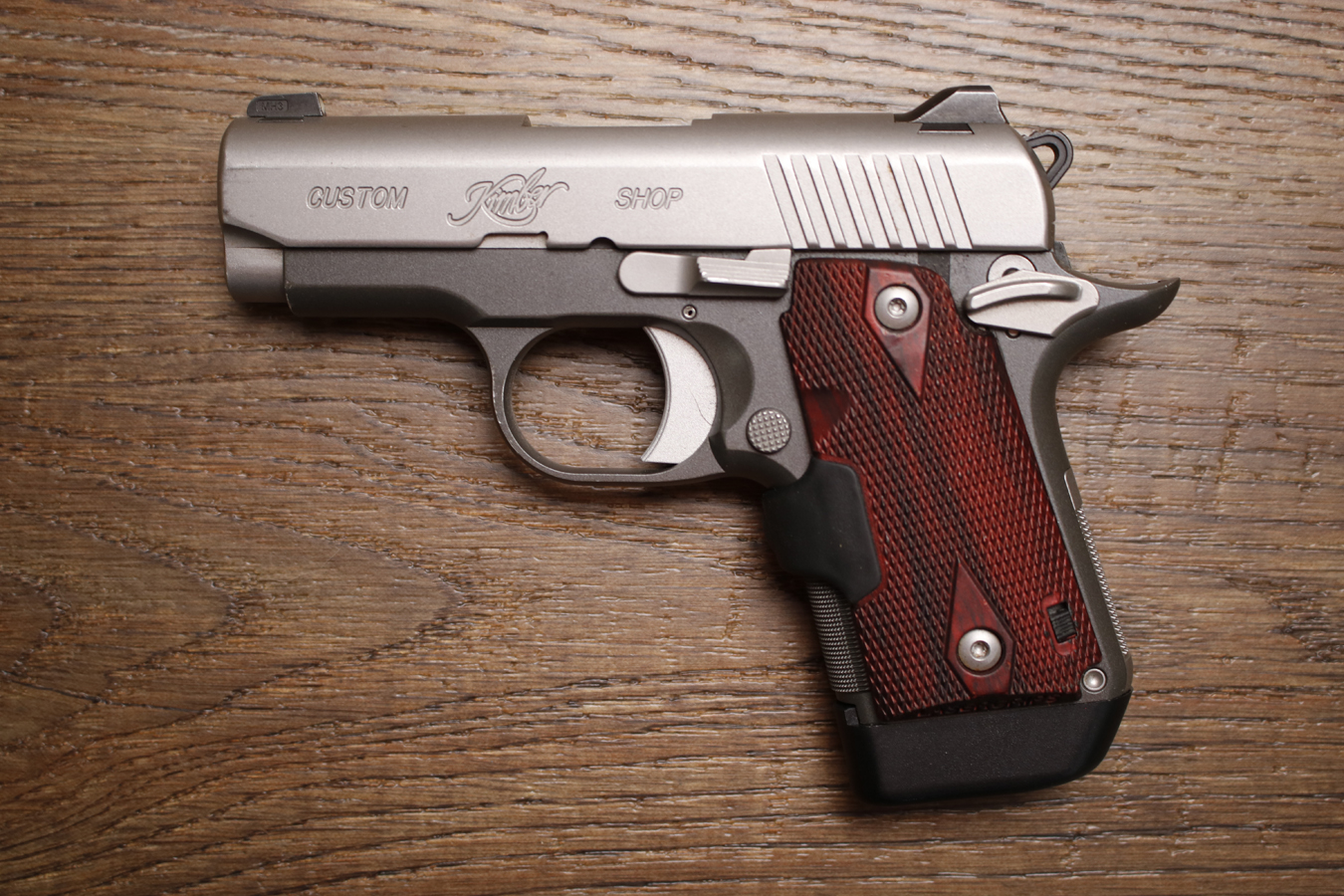 KIMBER Micro 9 CDP 9mm Police Trade-In Pistol with Lasergrips