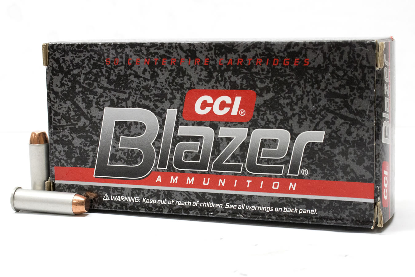 CCI AMMUNITION 38 Special+P 125 gr TMJ Blazer Aluminum Trade Ammo 50/Box