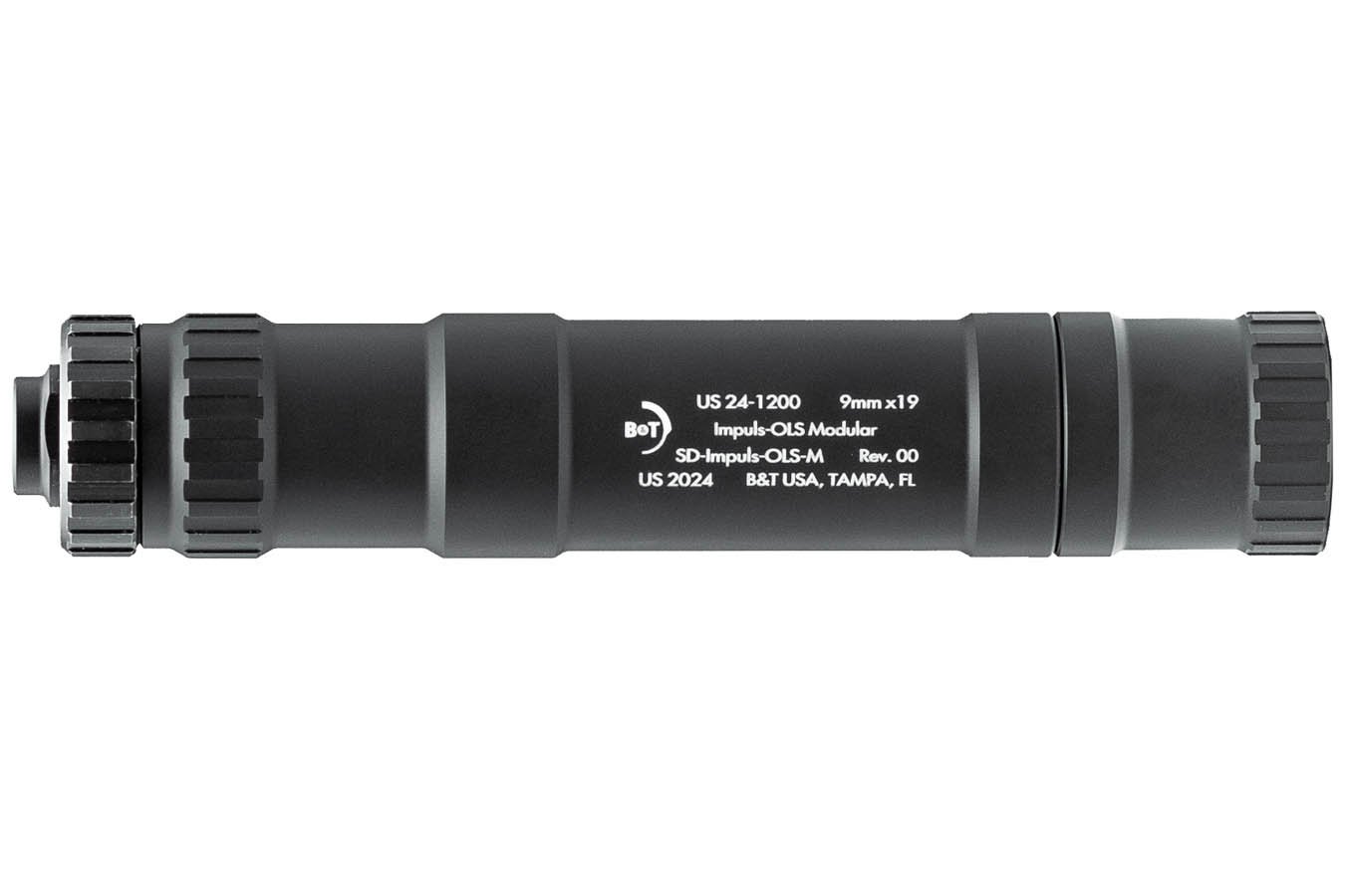 Brugger And Thomet Impuls OLS M 9mm Modular Suppressor with 1/2×28 Impuls Device
