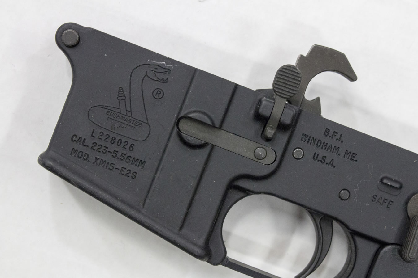 BUSHMASTER XM15-E2S 223/5.56mm Police Trade-in Lower Receivers