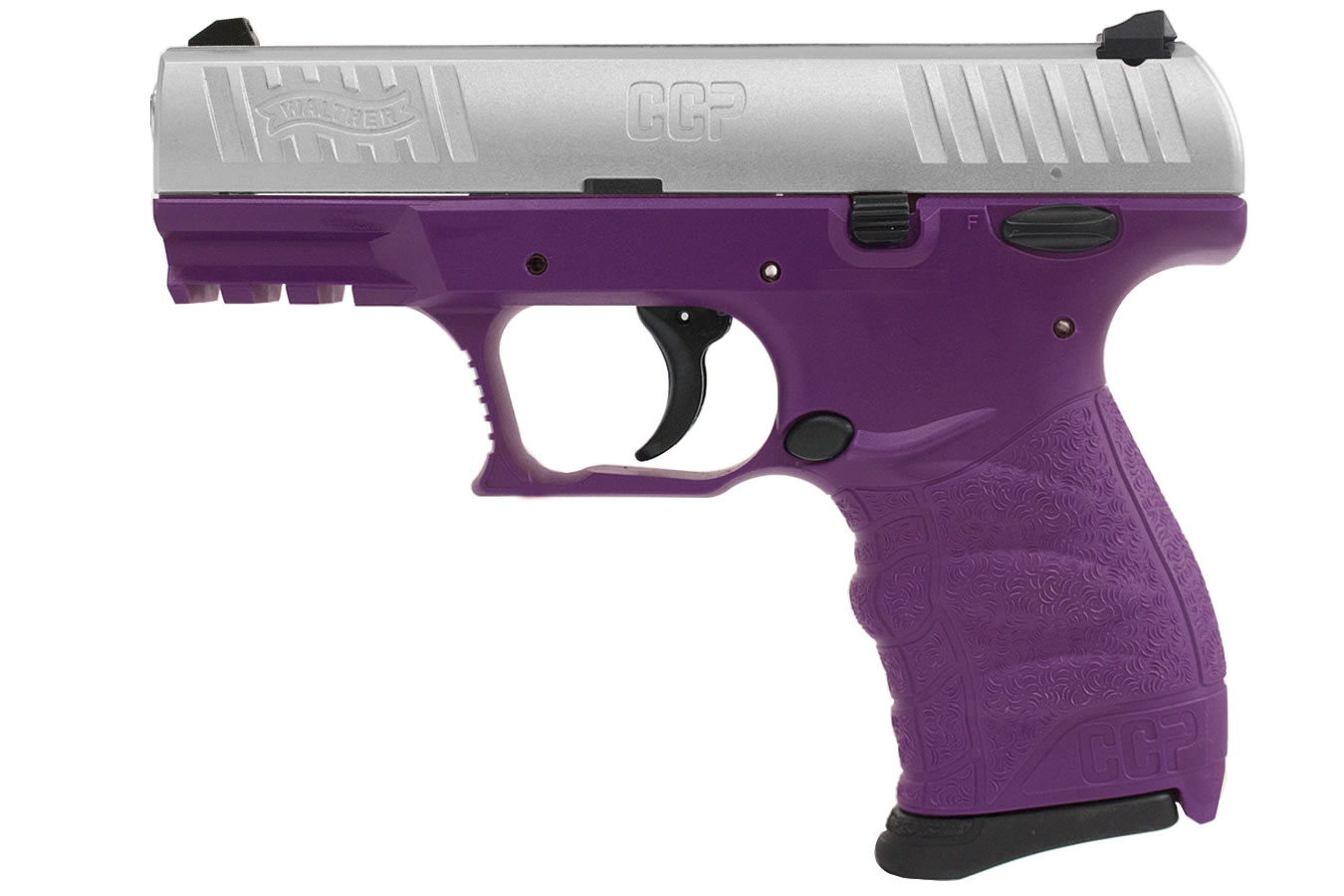 WALTHER CCP 9mm Purple with Stainless Slide