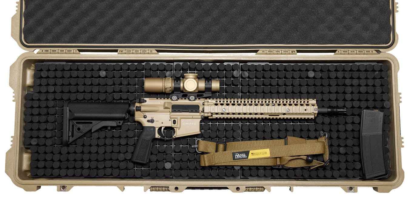 DANIEL DEFENSE DDM4A1 RISII 5.56mm Limited Series 031 Eleanor Custom Rifle with Vortex AMG 1-10x24 UK Contract Scope