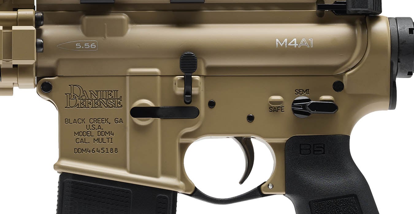 DANIEL DEFENSE DDM4A1 RISII 5.56mm Limited Series 031 Eleanor Custom Rifle with Vortex AMG 1-10x24 UK Contract Scope