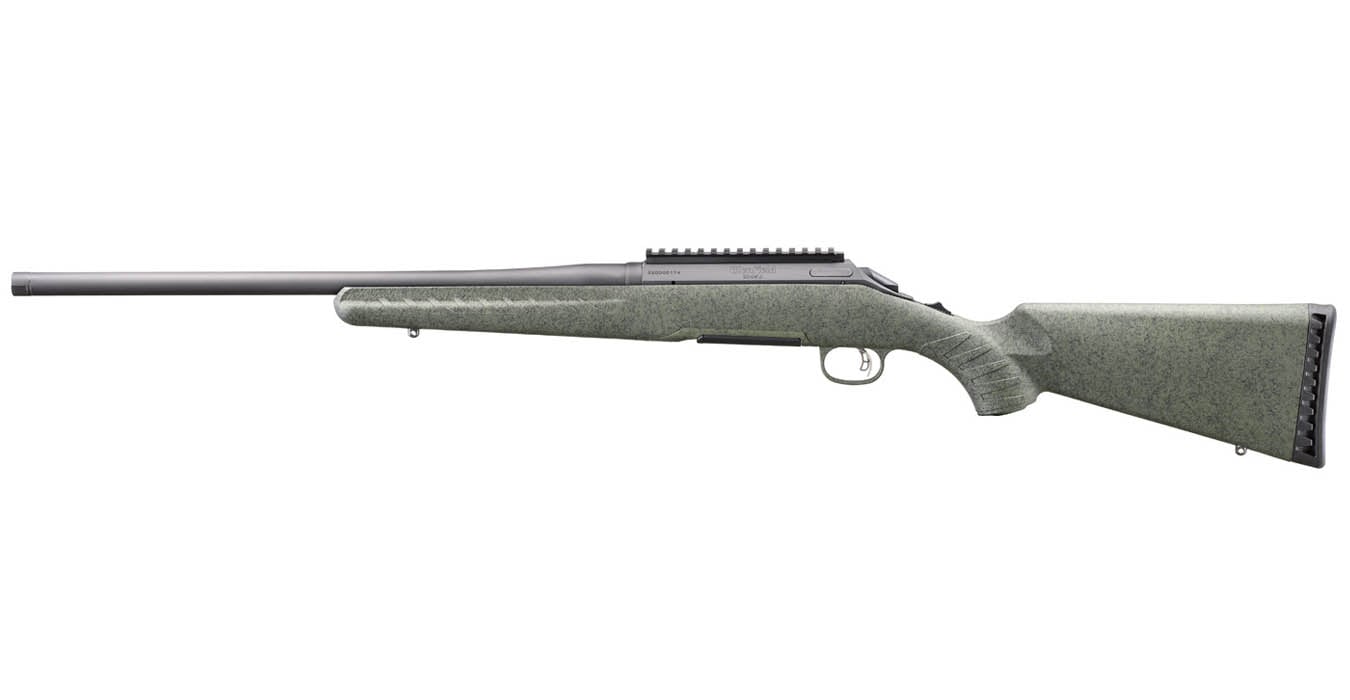 Glenfield Model A 30-06 Springfield Bolt-Action Rifle with Moss Green Splatter Stock and Threaded Barrel