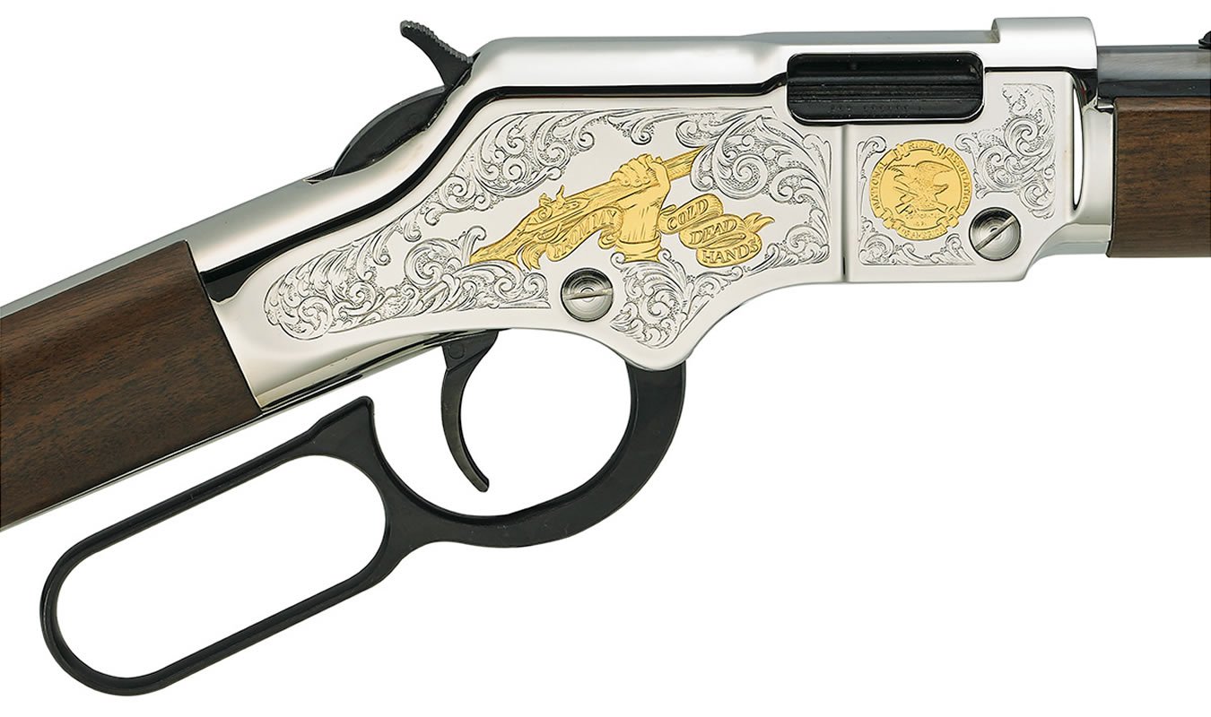 Henry Repeating Arms Golden Boy 22LR Second Amendment Tribute Edition Heirloom Rifle