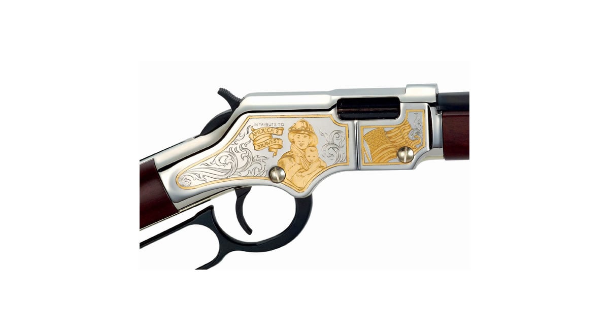 Henry Golden Boy Firefighter Tribute 22LR NEW H004FM In Stock!-img-2