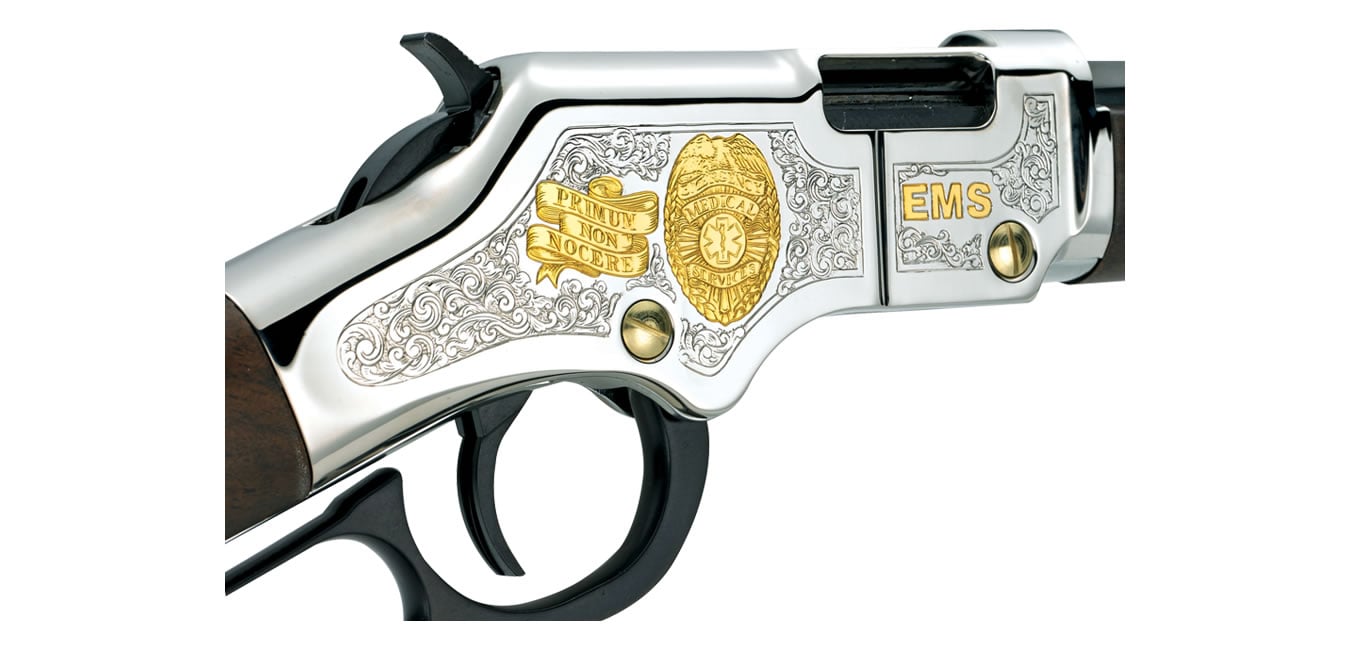 Henry Repeating Arms Golden Boy 22LR EMS Tribute Edition Lever Action Heirloom Rifle