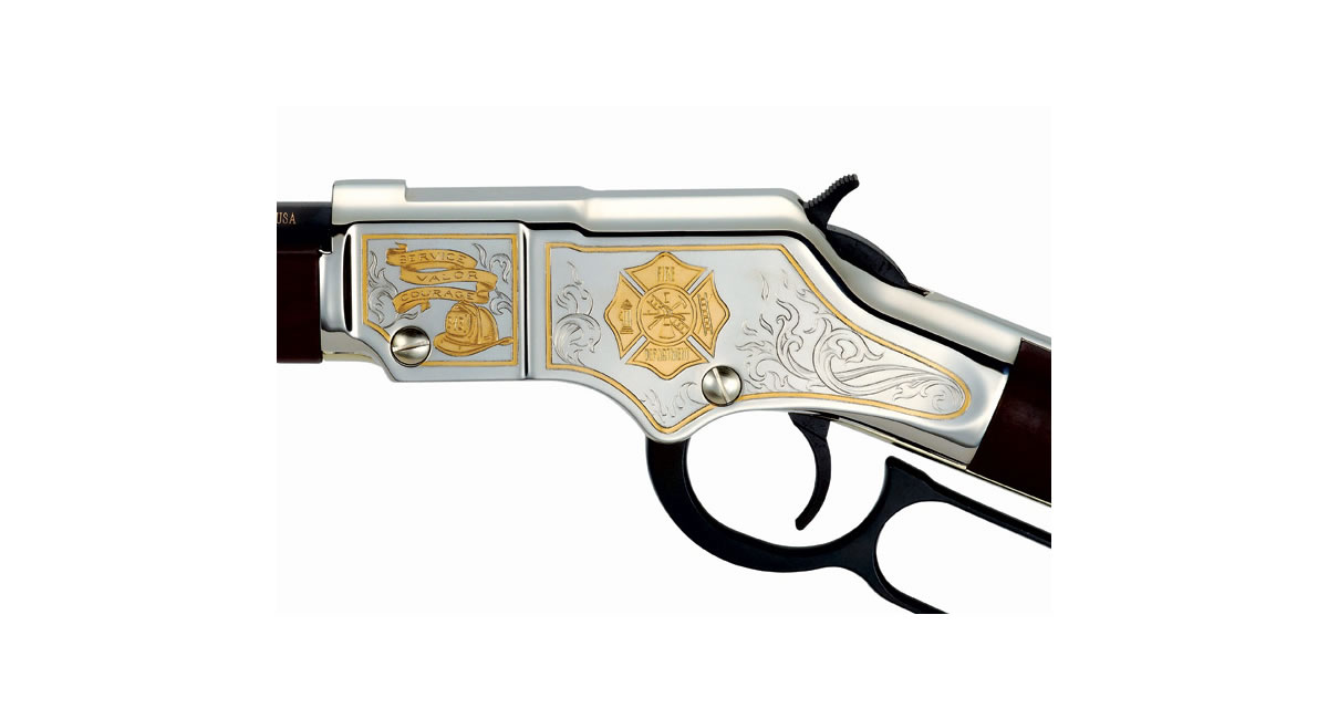 Henry Golden Boy Firefighter Tribute 22LR NEW H004FM In Stock!-img-3