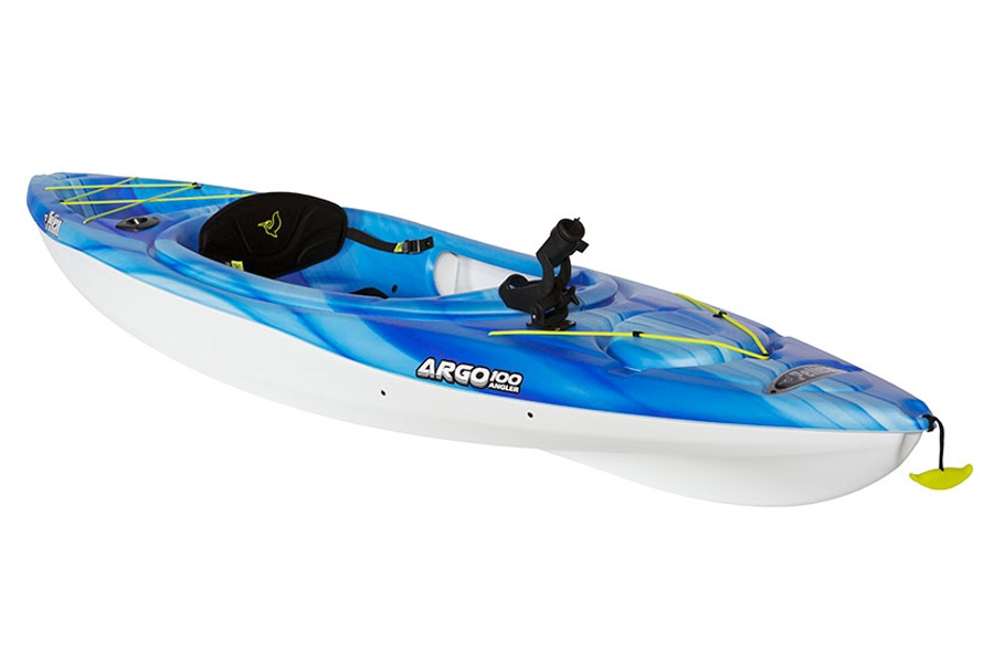 PELICAN BOATS KAYAK ARGO 100X ANGLER ROYAL BLUE/WHITE Vance Outdoors