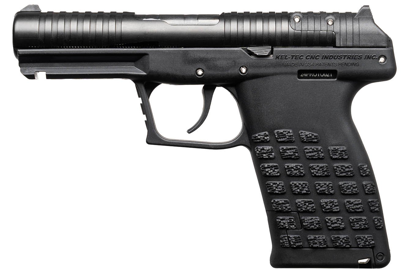 Keltec PR57 5.7x28mm Black Optic Ready Pistol with Two 10-Round Stripper Clips