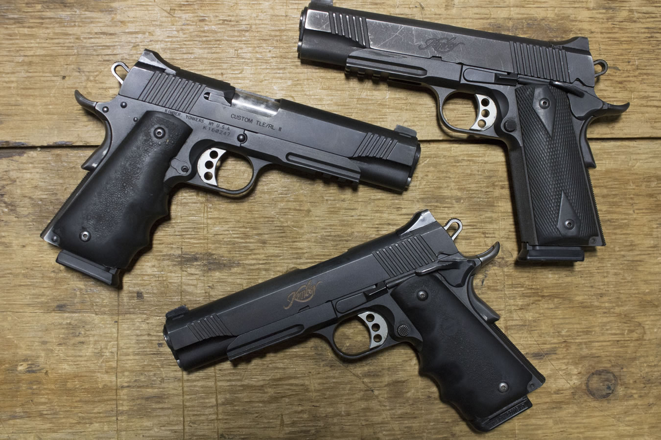 KIMBER Custom TLE/RL II 45 ACP Police Trade-ins with Rail (Fair Condition)