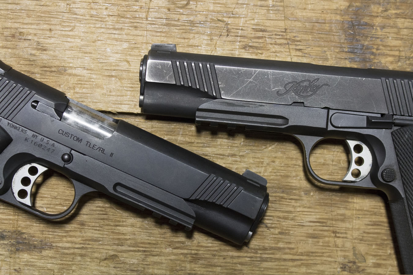 KIMBER Custom TLE/RL II 45 ACP Police Trade-ins with Rail (Fair Condition)