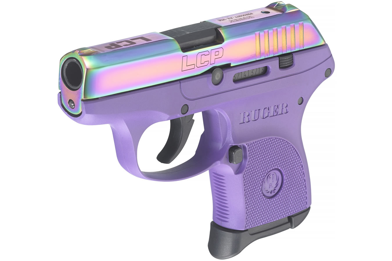 Ruger LCP 380 ACP with Purple Color Cased Slide | Vance Outdoors