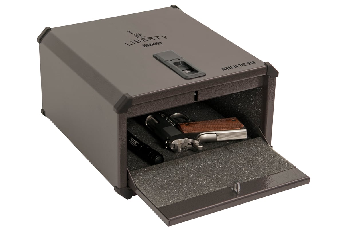 LIBERTY HDX-250 Biometric Smart Vault (Gray)