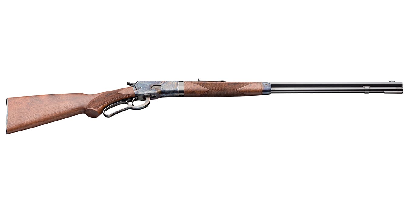 WINCHESTER FIREARMS Model 1892 Deluxe Octagon Takedown 44-40 Win Lever-Action Rifle with 24 Inch Barrel and Black Walnut Stock