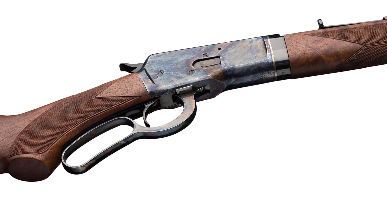 WINCHESTER FIREARMS Model 1892 Deluxe Octagon Takedown 44-40 Win Lever-Action Rifle with 24 Inch Barrel and Black Walnut Stock