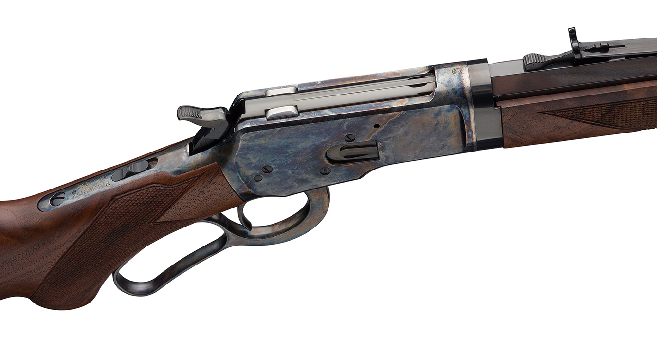 WINCHESTER FIREARMS Model 1892 Deluxe Octagon Takedown 44-40 Win Lever-Action Rifle with 24 Inch Barrel and Black Walnut Stock