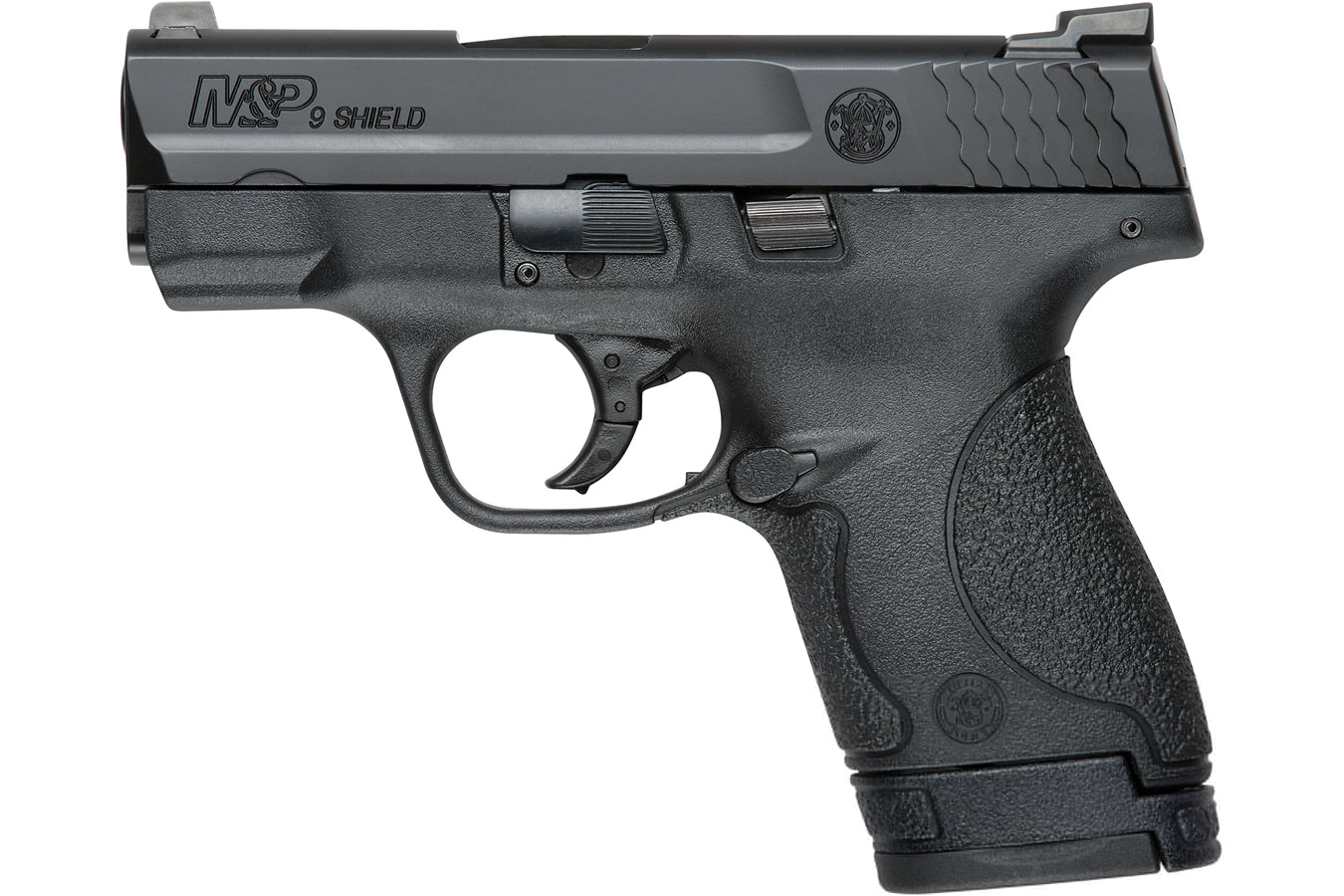 SMITH AND WESSON M&P9 Shield 9mm Pistol with Night Sights and Three Magazines