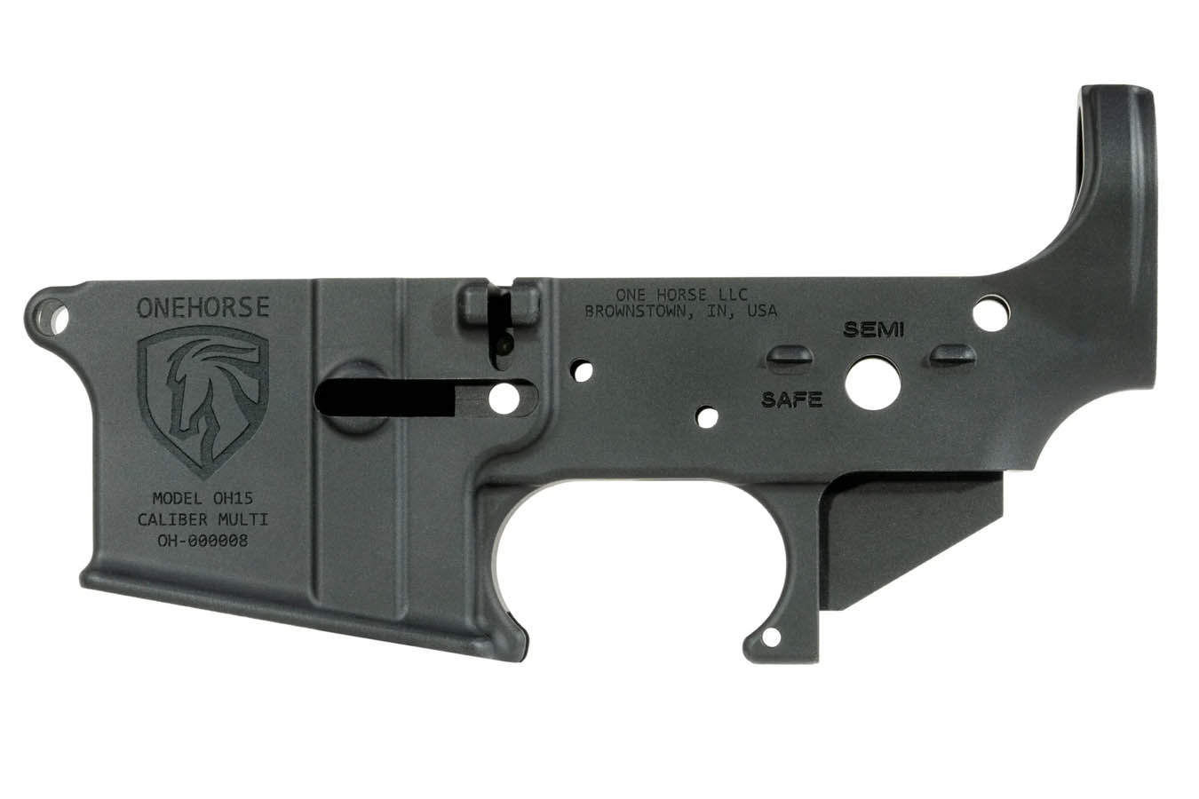 ONE HORSE AR-15 Mil-Spec Stripped Lower Receiver