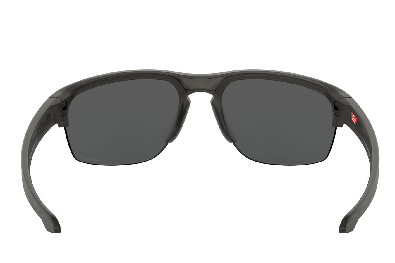 OAKLEY Silver with Edge Grey Smoke Frame and Prizm Black Lenses