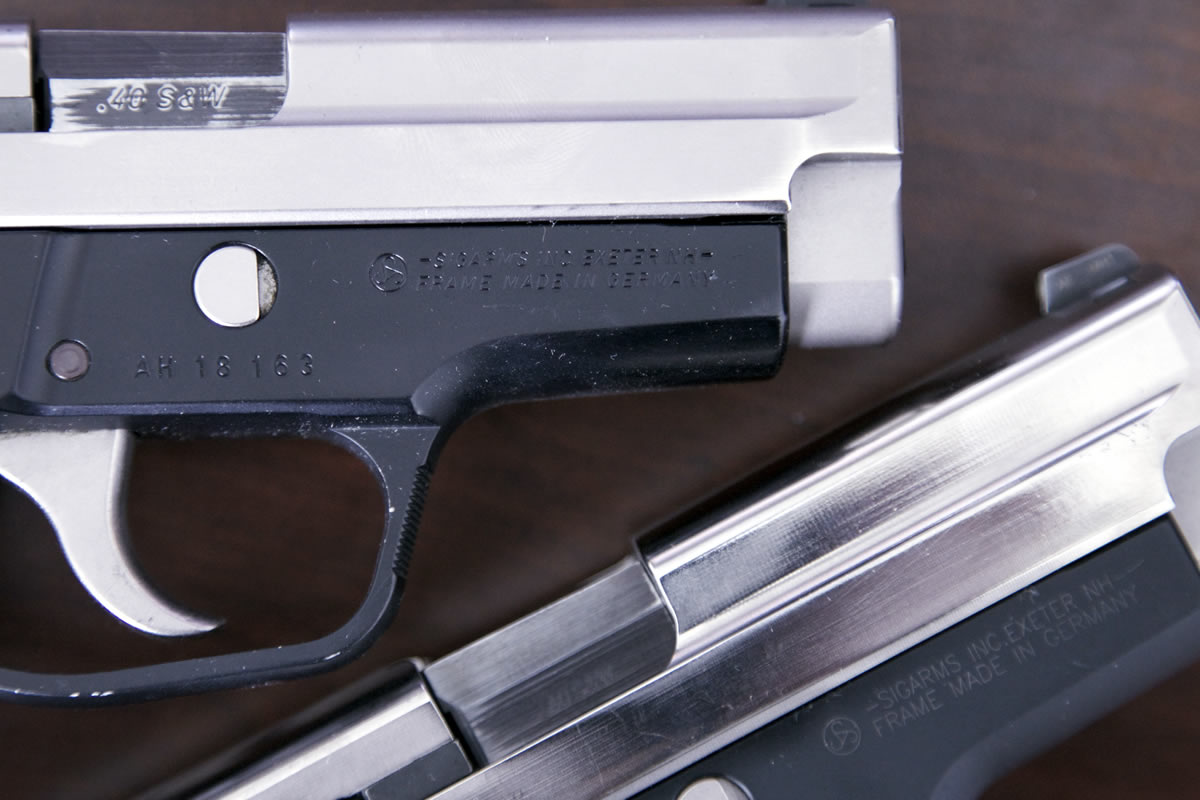 SIG SAUER P229 40 S&W Stainless Police Trade-in Pistols