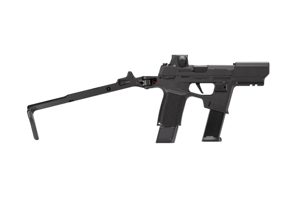 SIG SAUER P365-FLUX RXSL 9mm Pistol with Rapid Deploying Stabilizing Brace and Romeo X Compact Red Dot