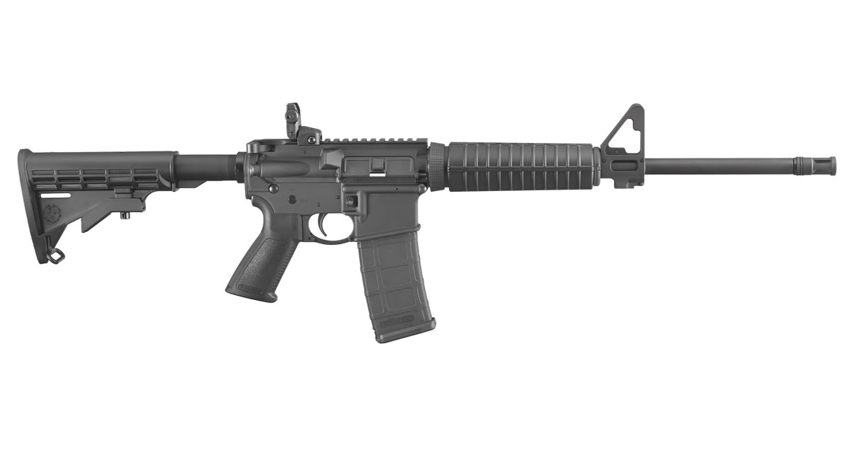 Ruger Ar 556 5 56 Nato M4 Flat Top Autoloading Rifle Sportsman S Outdoor Superstore
