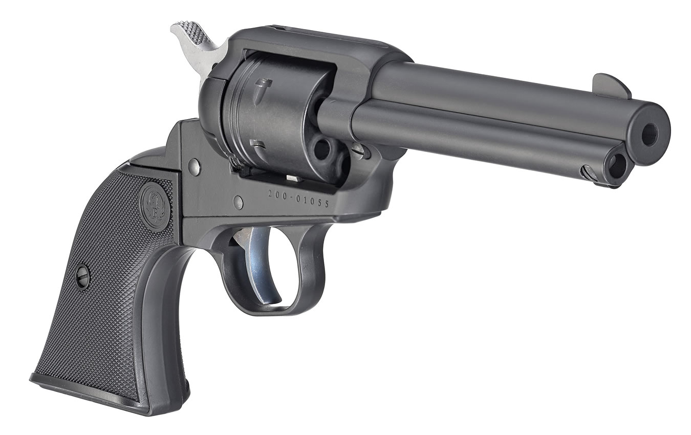 Ruger Wrangler 22LR Black Cerakote Single-Action Revolver | Vance Outdoors