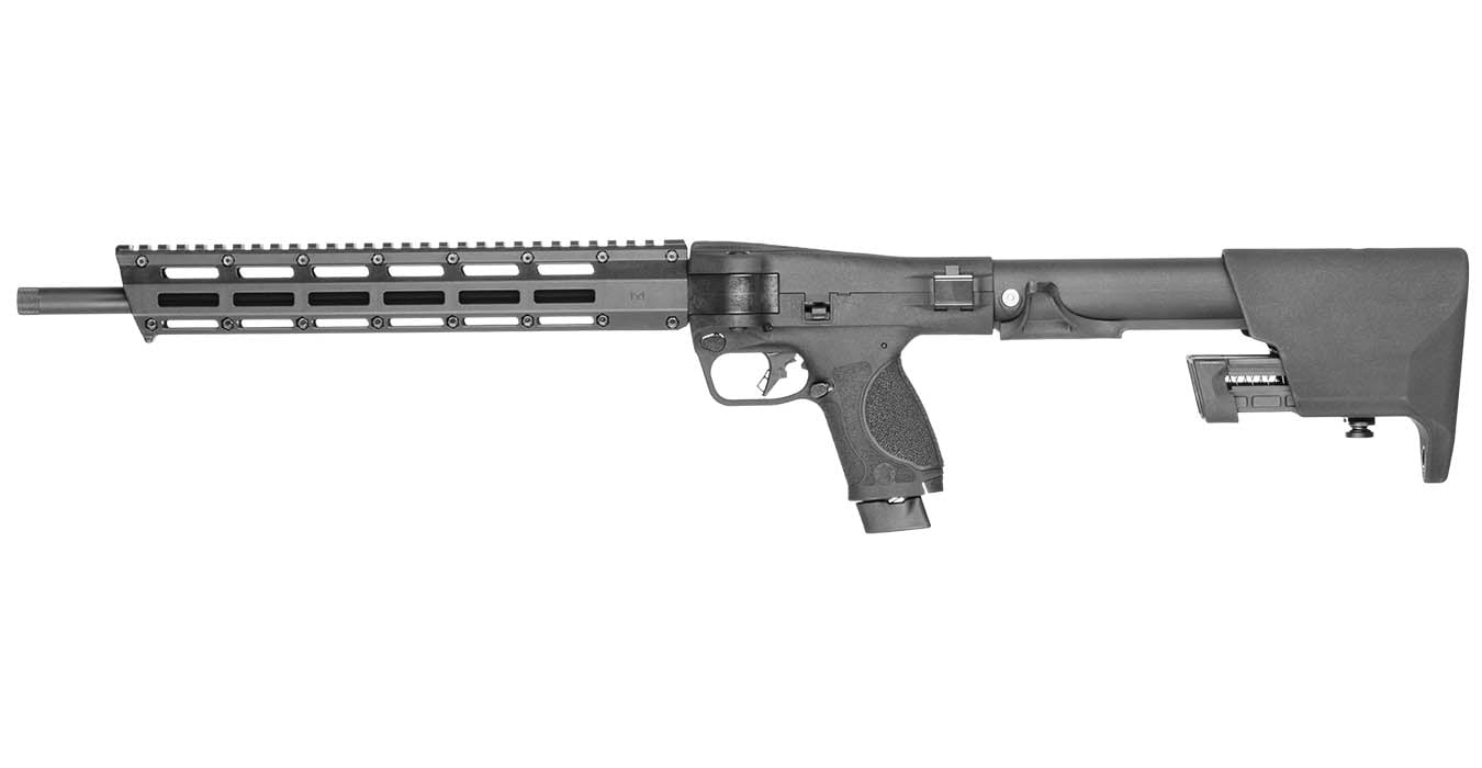 Smith & Wesson MP FPC 22LR Folding Rimfire Rifle with 16.25 Inch Threaded Barrel and Three Magazines