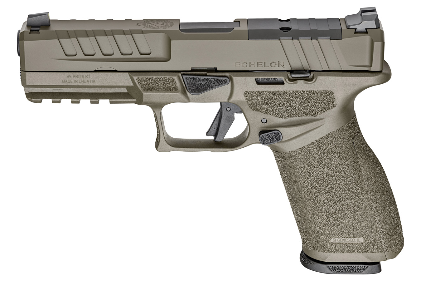 Springfield Echelon 9mm OD Green Optic Ready Pistol with Tactical U-Dot Sights