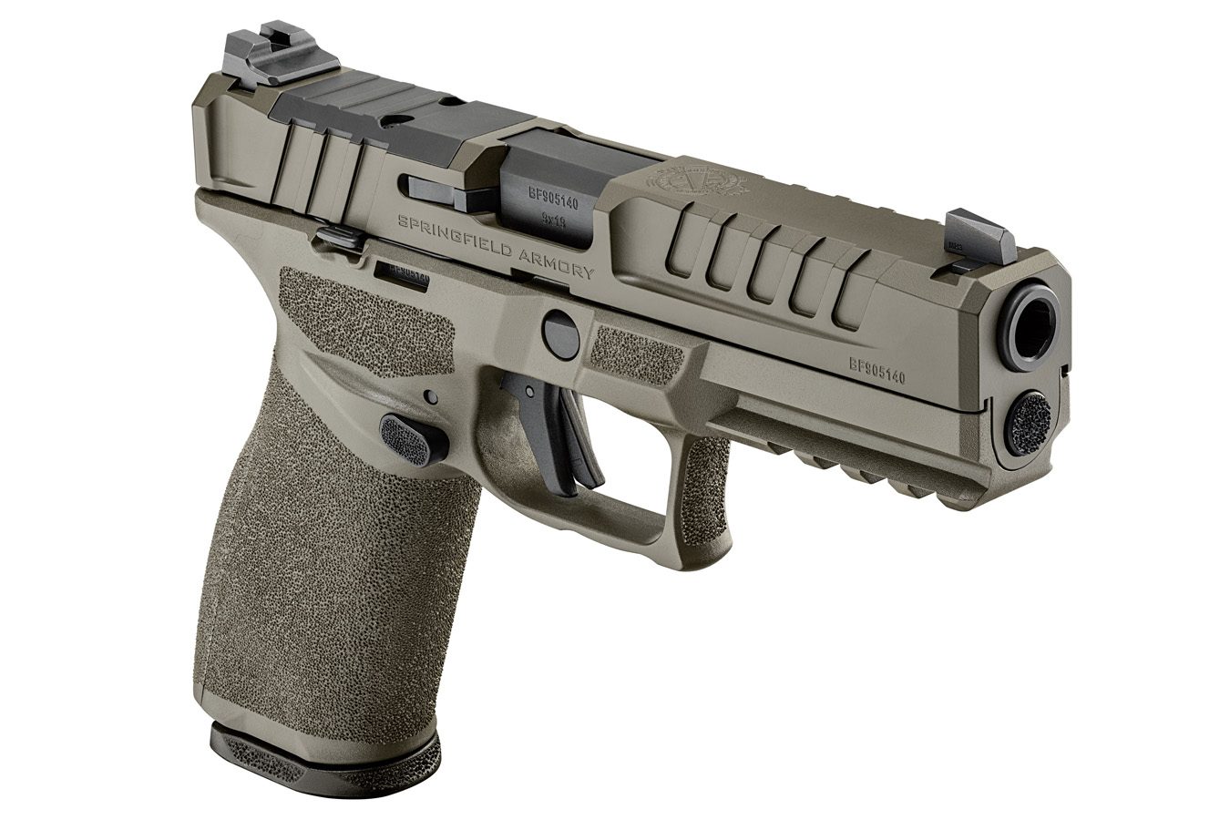 Springfield Echelon 9mm OD Green Optic Ready Pistol with Tactical U-Dot Sights