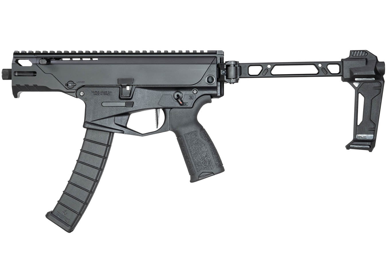 Taurus RPC 9mm Roller Delayed Pistol with Strike Industries Brace