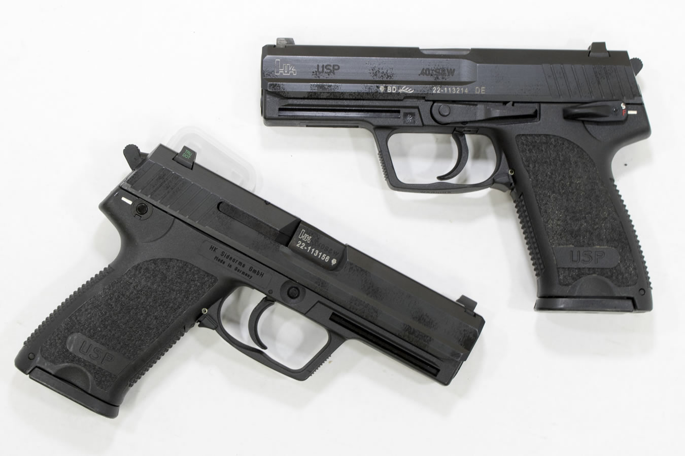 H  K USP 40 S&W Police Trade-ins (Very Good Condition)