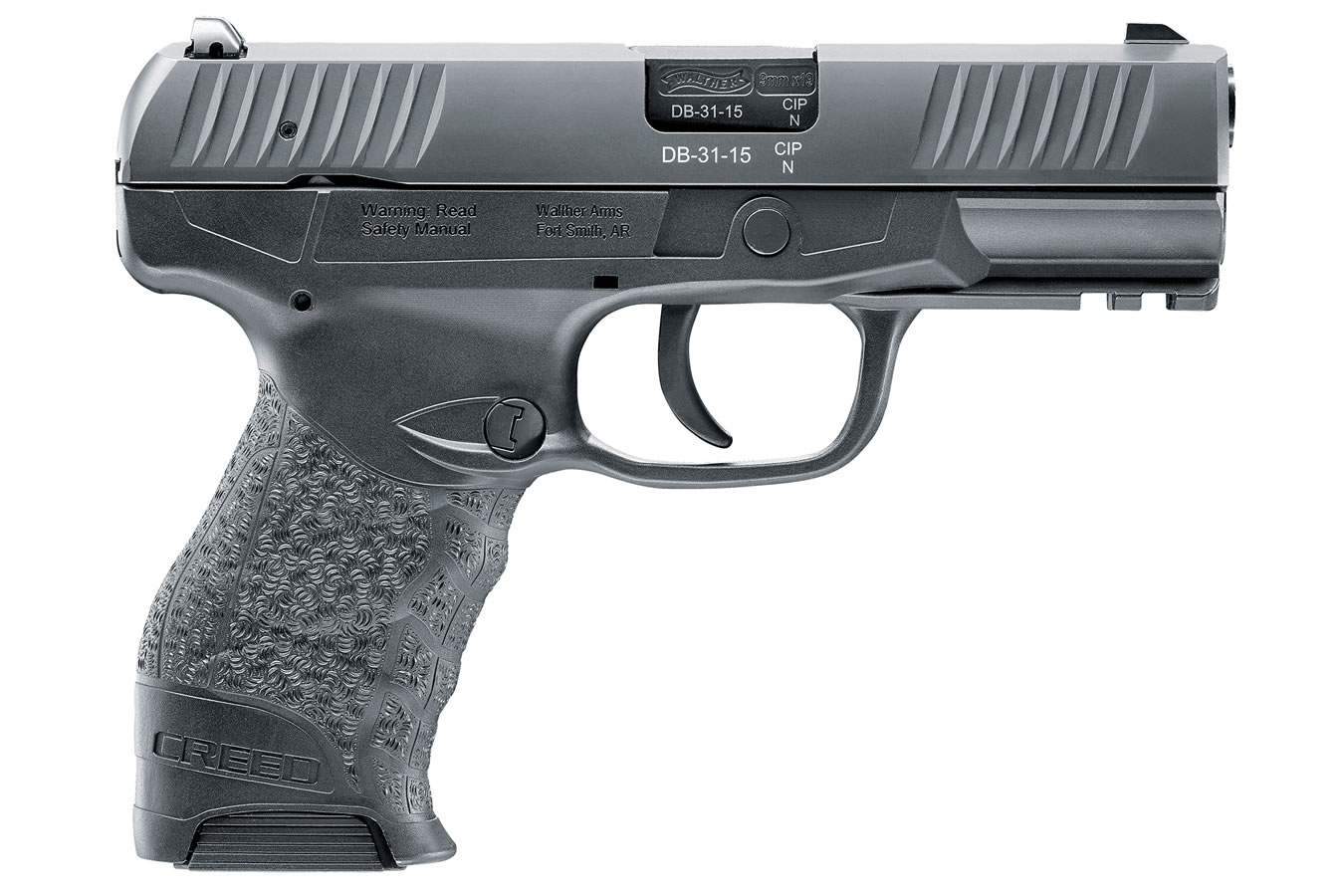 WALTHER Creed 9mm 10-Round Pistol