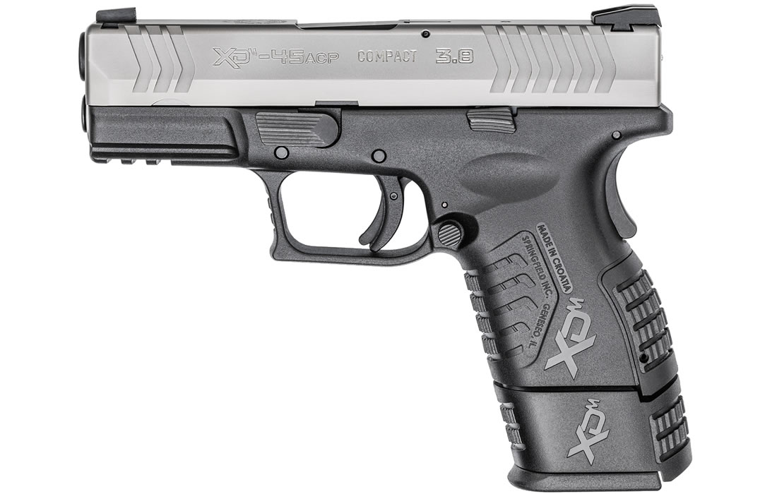 SPRINGFIELD XDM 45ACP 3.8 Compact Bi-Tone Compliant Essentials Package